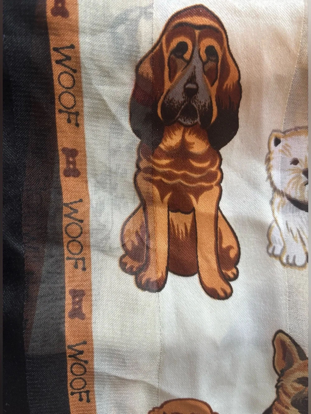 NWT Dog Lovers Polyester Scarf